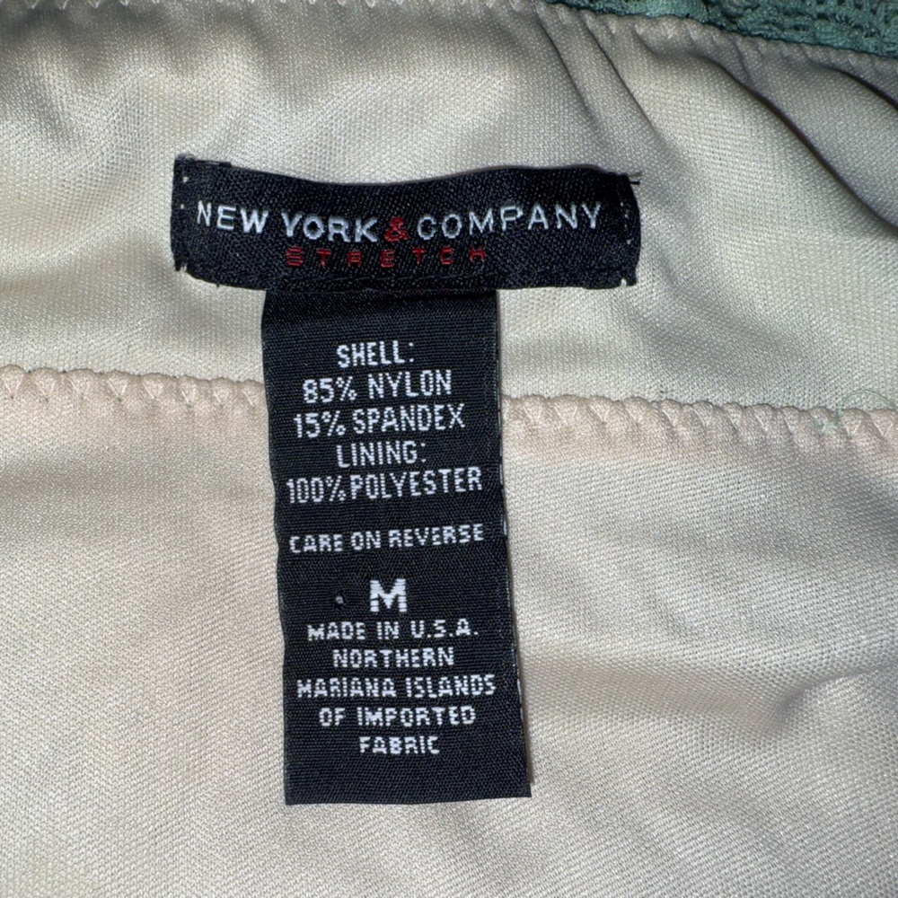 NY&Co Lace Halter Top Mint Y2K Coquette Balletcore Fairy Grunge- Medium - Picture 11 of 11